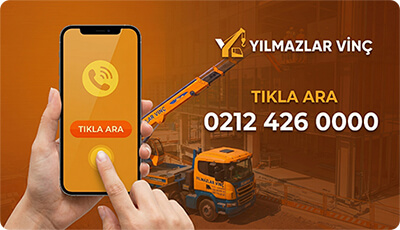 sepetli vinç telefon