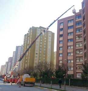 yılmazlar 75 metre vinç